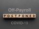 Off-Payroll postponed due to COVID-19 crisis